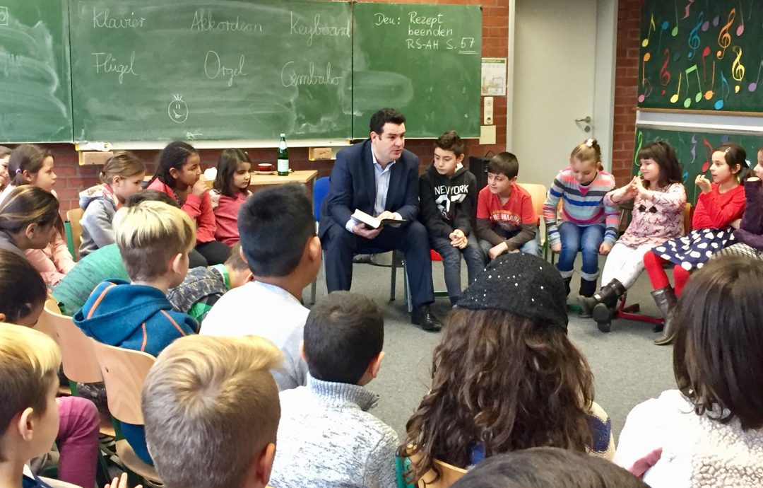 Vorlesetag Hubertus Heil liest in Peiner Grundschule