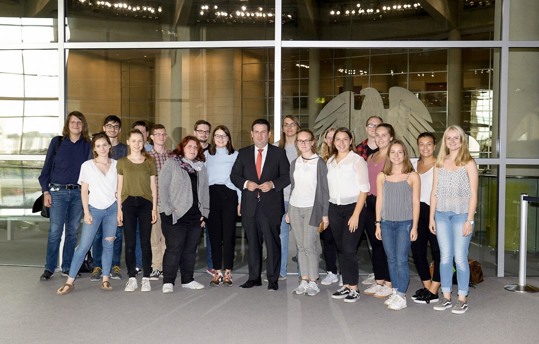 Besuchergruppe Jugendfahrt